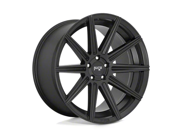 Niche Tifosi Matte Black Wheel; Rear Only; 20x10.5 (08-23 RWD Challenger, Excluding Widebody)