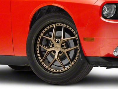 Niche Vice Matte Bronze Wheel; 20x9; 18mm Offset (08-23 RWD Challenger, Excluding Widebody)
