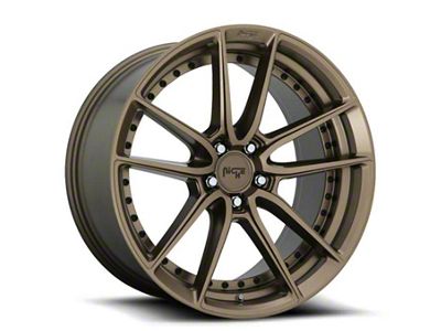 Niche DFS Matte Bronze Wheel; 22x9 (11-23 RWD Charger, Excluding Widebody)