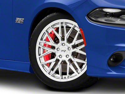 Niche Gamma Chrome Wheel; 20x9; 18mm Offset (11-23 RWD Charger)
