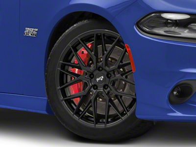 Niche Gamma Gloss Black Wheel; 20x9; 18mm Offset (11-23 RWD Charger)