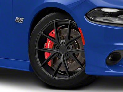 Niche Misano Matte Black Wheel; 20x9 (11-23 RWD Charger, Excluding SRT Hellcat)