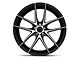 Niche Targa Black Machined Wheel; 20x8.5 (06-10 Charger)