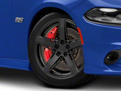 Niche Teramo Matte Black Wheel; 20x9.5; 15mm Offset (11-23 RWD Charger, Excluding Widebody)