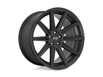 Niche Tifosi Matte Black Wheel; 20x9 (11-23 RWD Charger, Excluding Widebody)