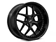 Niche Vice Gloss Black with Matte Black Wheel; Rear Only; 20x10.5 (11-23 RWD Charger)