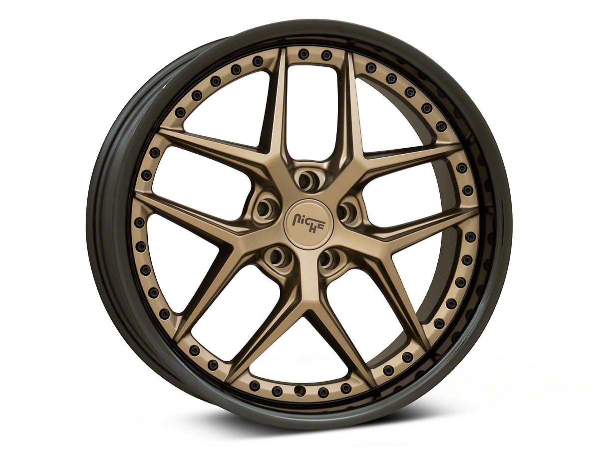 Niche Charger Vice Matte Bronze Wheel; 20x9 M227209090+18 (11-23 