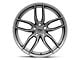 Niche Vosso Matte Anthracite Wheel; Rear Only; 20x10.5 (11-23 RWD Charger)
