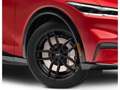 Niche Vosso Matte Black Wheel; 20x9; 38mm Offset (21-25 Mustang Mach-E)