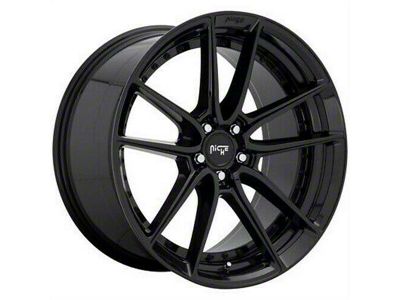 Niche DFS Gloss Black Wheel; 18x8 (21-24 Mustang Mach-E, Excluding GT)