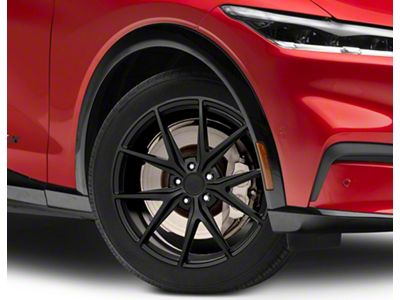 Niche Misano Matte Black Wheel; 20x9; 38mm Offset (21-25 Mustang Mach-E)