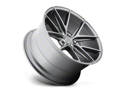 Niche Misano Matte Gunmetal Wheel; 18x8; 40mm Offset (21-25 Mustang Mach-E, Excluding GT)