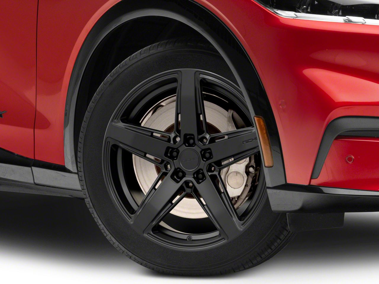 Niche Mach-E Teramo Matte Black Wheel; 20x9 M269209033+38 (21-24 