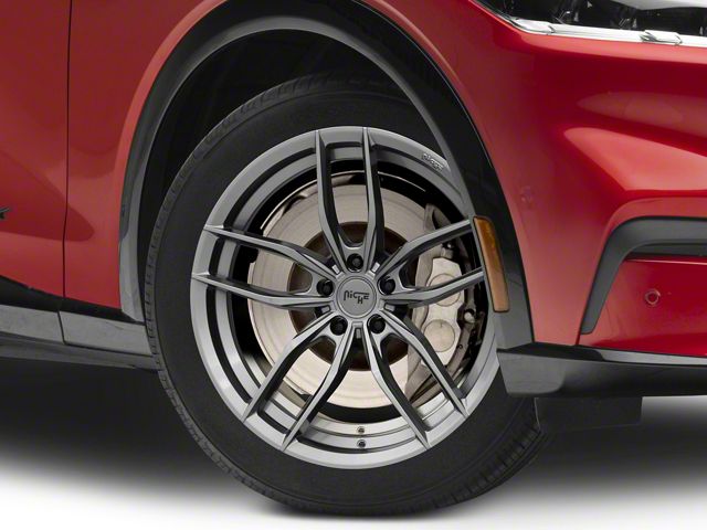 Niche Vosso Matte Anthracite Wheel; 20x9 (21-23 Mustang Mach-E)