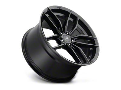 Niche Vosso Matte Black Wheel; 18x8 (21-24 Mustang Mach-E, Excluding GT)