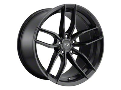 Niche Vosso Matte Black Wheel; 20x9 (21-24 Mustang Mach-E)