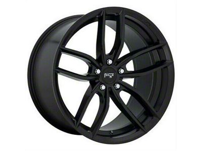 Niche Vosso Matte Black Wheel; 22x9 (21-24 Mustang Mach-E)