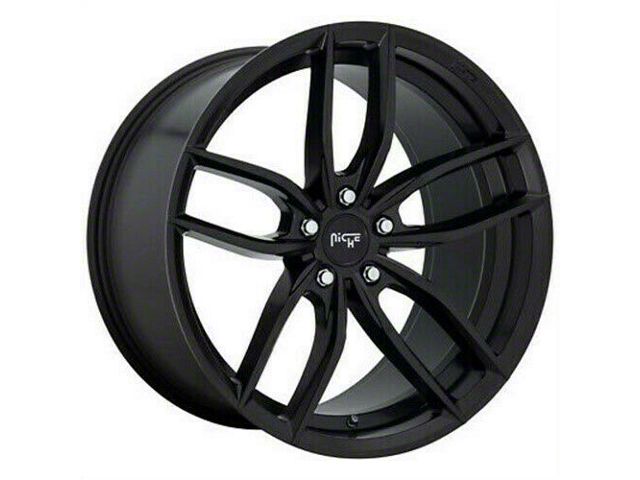 Niche Vosso Matte Black Wheel; 22x9 (21-24 Mustang Mach-E)