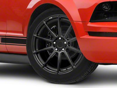 Niche Essen Matte Black Wheel; 20x9; 35mm Offset (05-09 Mustang)
