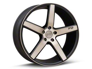 Niche Mustang Milan Matte Black Machined Wheel; 20x8.5; 35mm Niche Mustang Milan Matte Black Machined Wheel; 20x8.5; 35mm