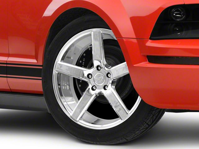 Niche Milan Powder Chrome Wheel; 19x8.5 (05-09 Mustang)