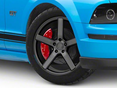 Niche Milan Silver Machined Wheel; 19x8.5; 35mm Offset (05-09 Mustang)