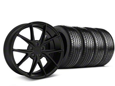 19x8.5 Niche Misano Wheel & Pirelli All-Season P Zero Nero Tire Package (15-23 Mustang GT, EcoBoost, V6)