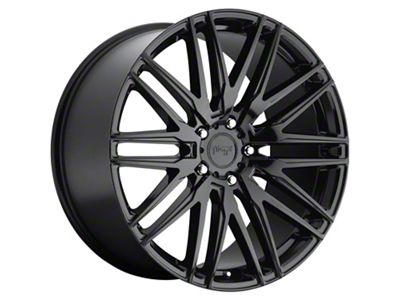Niche Anzio Gloss Black Wheel; 20x9; 35mm Offset (15-23 Mustang GT, EcoBoost, V6)