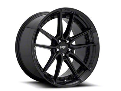 Niche DFS Gloss Black Wheel; 20x9 (15-23 Mustang GT, EcoBoost, V6)