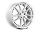 Niche DFS Gloss Silver Machined Wheel; 20x9 (15-23 Mustang GT, EcoBoost, V6)