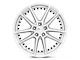 Niche DFS Gloss Silver Machined Wheel; 20x9 (15-23 Mustang GT, EcoBoost, V6)