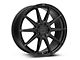 Niche Essen Matte Black Wheel; Rear Only; 20x10 (10-14 Mustang)