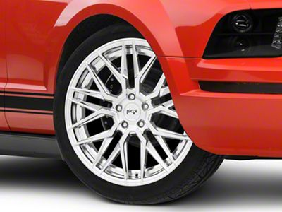 Niche Gamma Chrome Wheel; 20x9 (15-23 Mustang GT, EcoBoost, V6)