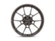 Niche Kanan Brushed Candy Smoke Wheel; Rear Only; 20x10 (15-23 Mustang GT, EcoBoost, V6)