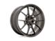 Niche Kanan Brushed Candy Smoke Wheel; Rear Only; 20x11 (15-23 Mustang GT, EcoBoost, V6)