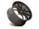 Niche Kanan Brushed Candy Smoke Wheel; Rear Only; 20x11 (15-23 Mustang GT, EcoBoost, V6)
