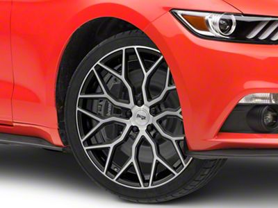 Niche Mazzanti Gloss Black Wheel; 20x9; 35mm Offset (15-23 Mustang GT, EcoBoost, V6)