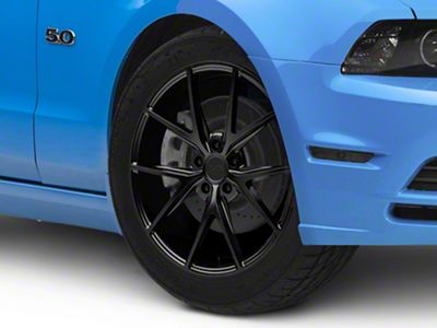 Niche Misano Matte Black Wheel; 19x8.5; 33mm Offset (10-14 Mustang)