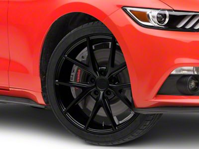 Niche Misano Matte Black Wheel; 20x10 (15-23 Mustang GT, EcoBoost, V6)