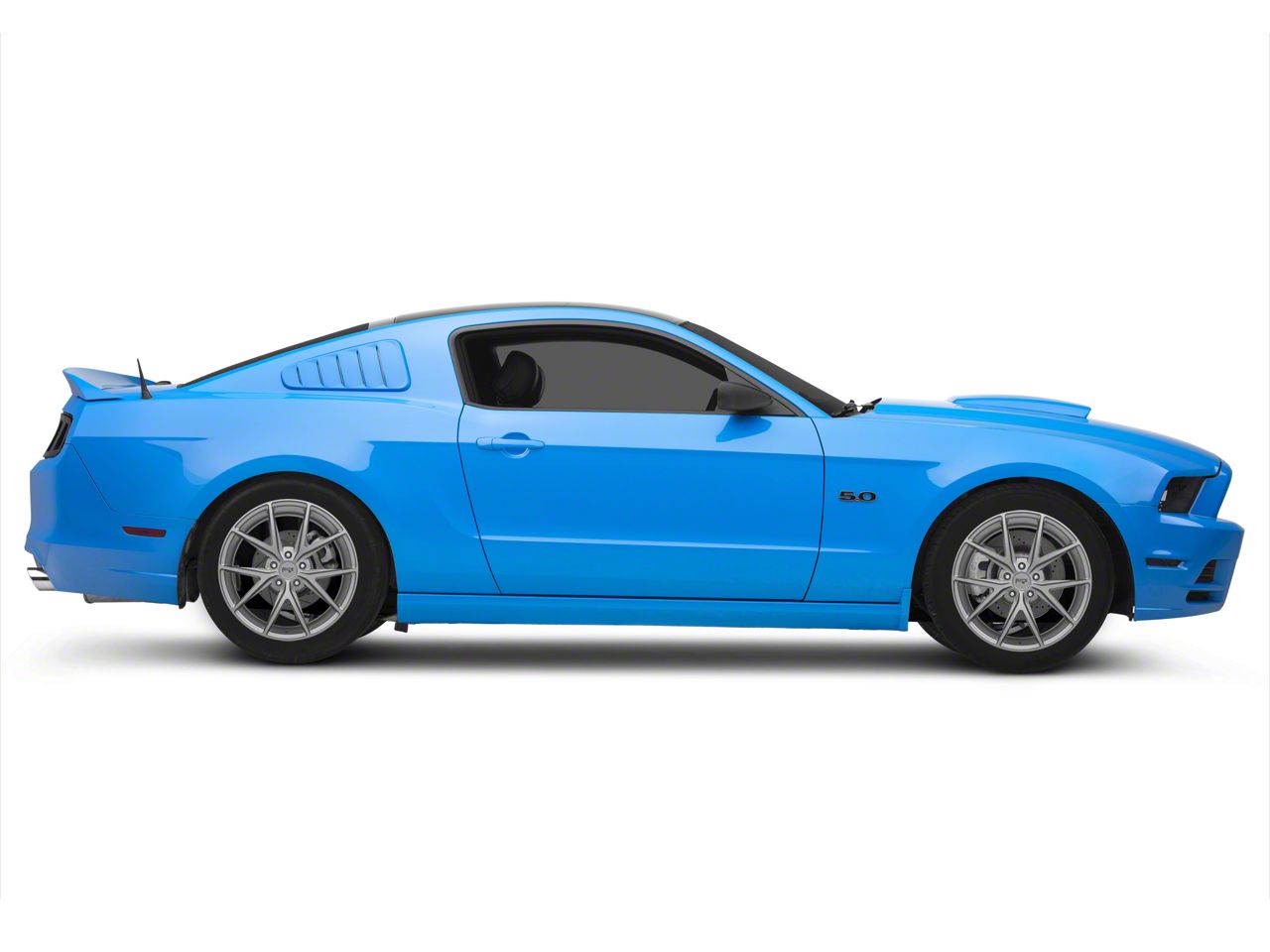 Niche Mustang Milan Gloss Black Brushed Wheel; 19x8.5; 35mm