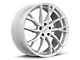 Niche Novara Silver Wheel; 20x9 (15-23 Mustang GT, EcoBoost, V6)