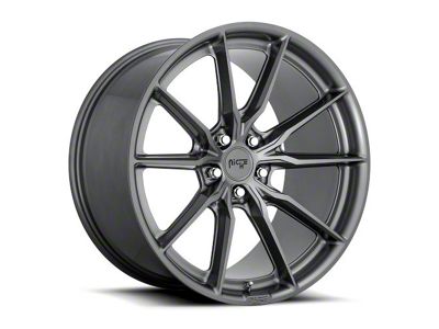 Niche Rainier Matte Anthracite Wheel; 20x9; 35mm Offset (15-23 Mustang GT, EcoBoost, V6)