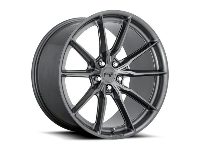 Niche Rainier Matte Anthracite Wheel; 20x9 (15-23 Mustang GT, EcoBoost, V6)