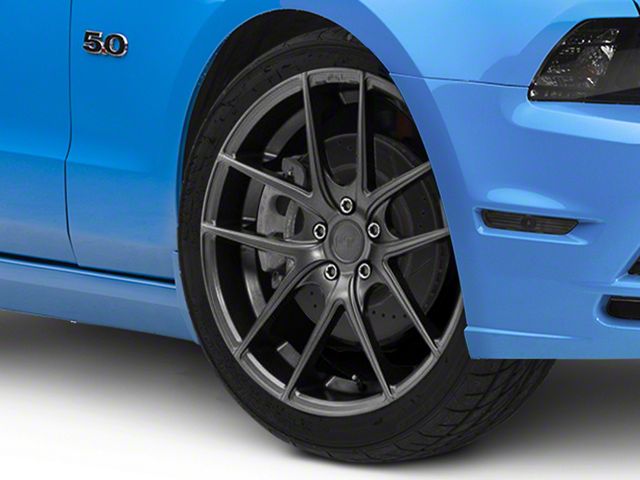Niche Targa Matte Anthracite Wheel; 20x8.5 (10-14 Mustang)