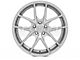 Niche Targa Matte Silver Wheel; Rear Only; 19x9.5 (10-14 Mustang)