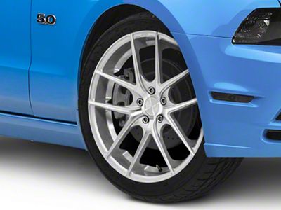 Niche Targa Matte Silver Wheel; 20x8.5; 35mm Offset (10-14 Mustang)