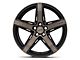 Niche Teramo Matte Black with Double Dark Tint Face Wheel; 20x9.5 (15-23 Mustang GT, EcoBoost, V6)