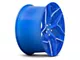 Niche Torsioni Anodized Blue Milled Wheel; 20x9 (15-23 Mustang GT, EcoBoost, V6)