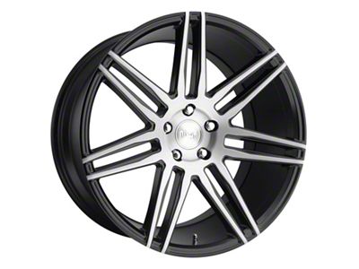 Niche Trento Gloss Black Brushed Wheel; 20x9; 35mm Offset (15-23 Mustang GT, EcoBoost, V6)