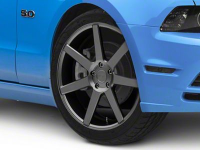 Niche Verona Anthracite Wheel; 20x9; 35mm Offset (10-14 Mustang)